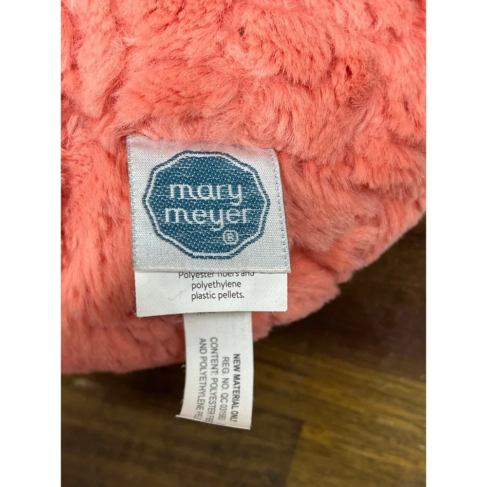 Mary Meyer Putty Seahorse Coral Pink‎ Plush Stuffed Animal Soft Toy 11 inch